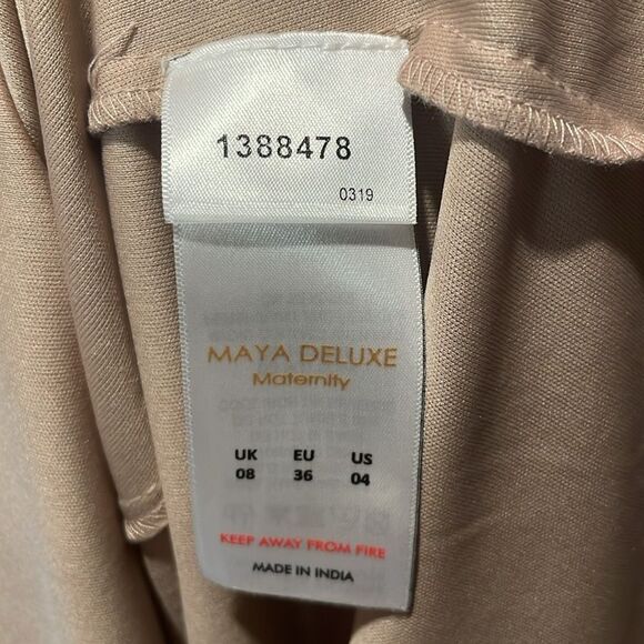 ASOS Maternity- Maya Deluxe Maxi Sequin Short Sleeve Tulle Bottom Dress- Size 4 - Picture 12 of 14